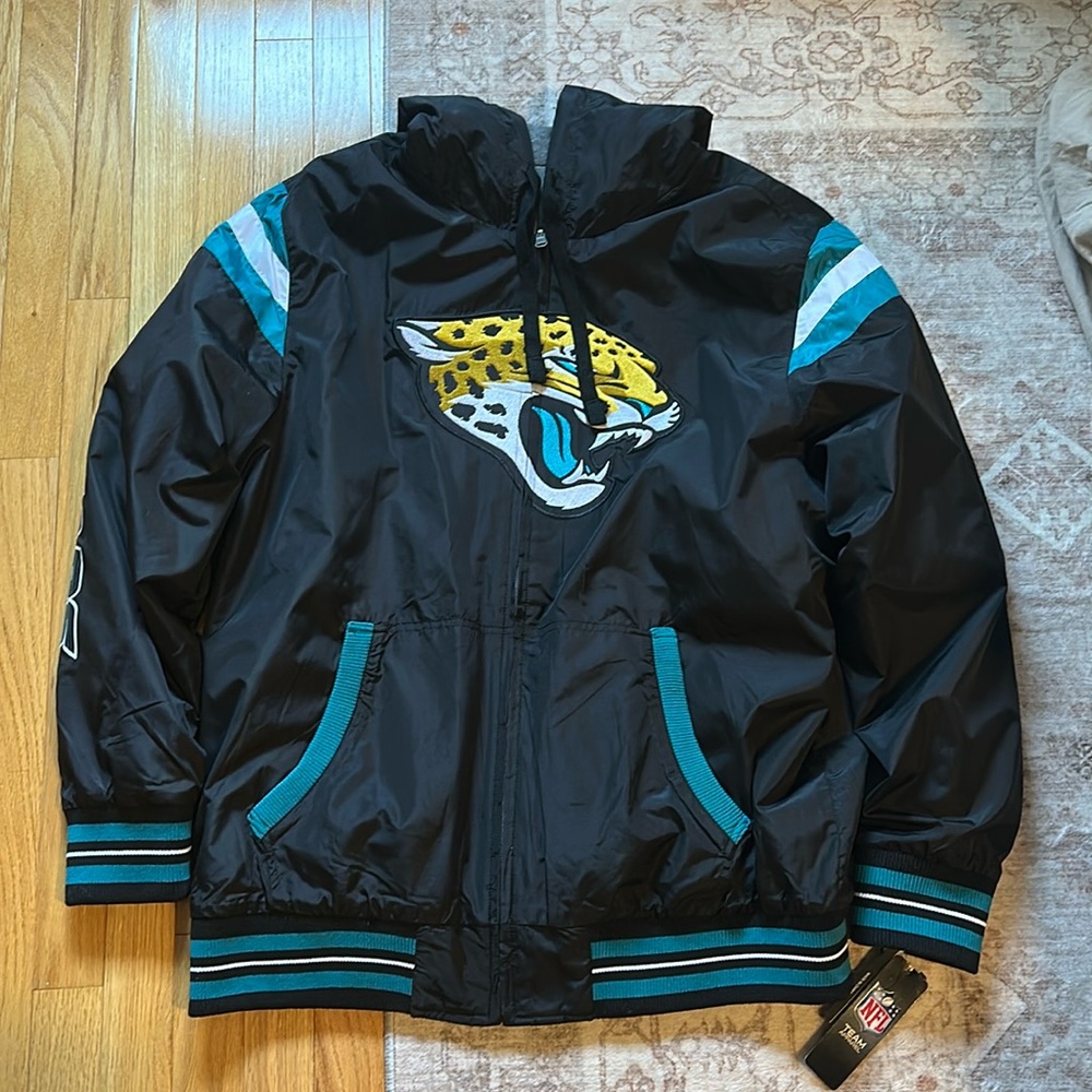 NFL Jacksonville Jaguars Reversible Windbreaker Jacket